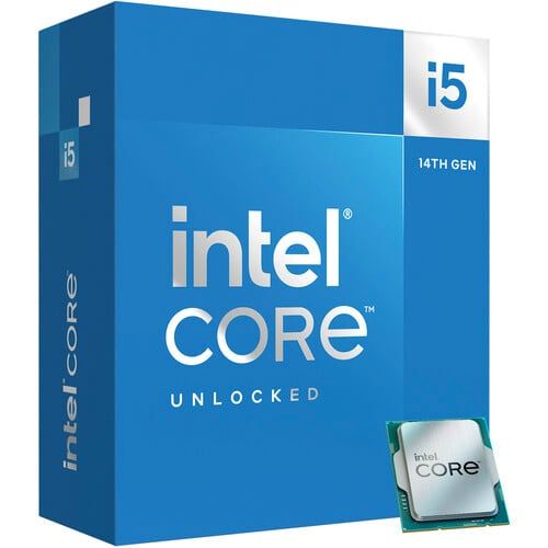 CPU Intel Core i5 14600K (2.6 GHz turbo up to 5.3 GHz, 14 nhân 20 luồng, 24MB Cache, 125W) - Socket Intel LGA1700