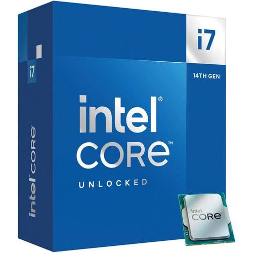 CPU Intel Core i7 14700K (2.5 GHz turbo up to 5.6 GHz, 20 nhân 28 luồng, 33MB Cache, 125W) - Socket Intel LGA1700