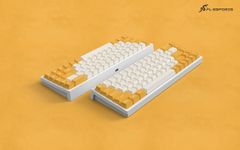 Bàn phím cơ FL-Esports FL680SAM Banana Yellow and White