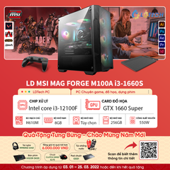 LD MSI MAG FORCE M100A I3 - 1660S