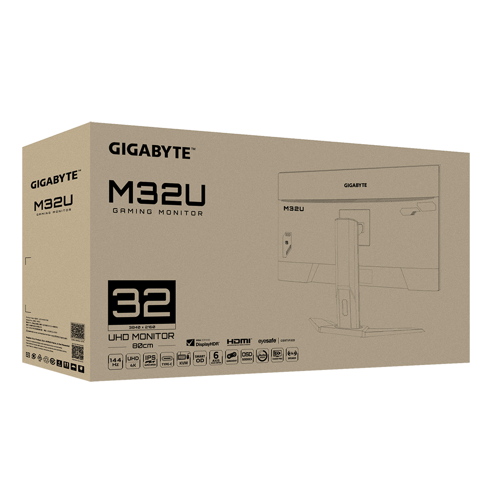 Màn hình GIGABYTE M32U KVM 32