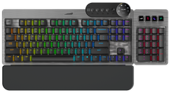 Bàn phím cơ Gaming Mountain Everest Max RGB Gunmetal Gray/Midnight Black