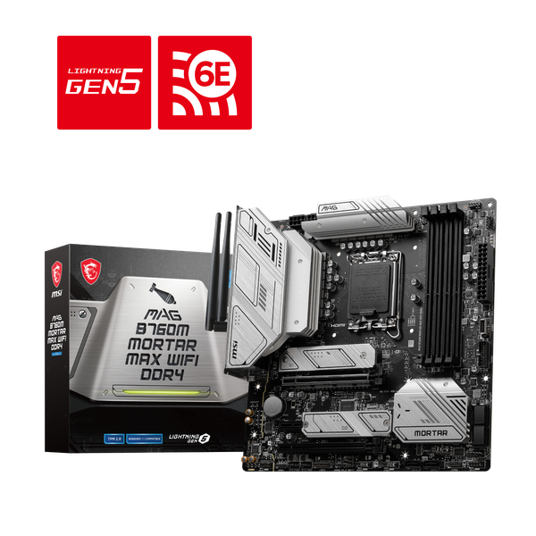 Mainboard MSI MAG B760M MORTAR MAX WIFI DDR4