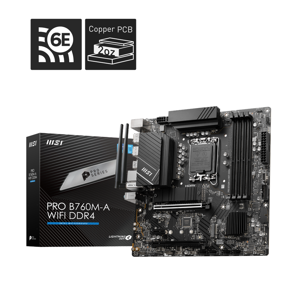 Mainboard MSI PRO B760M-A WIFI DDR4