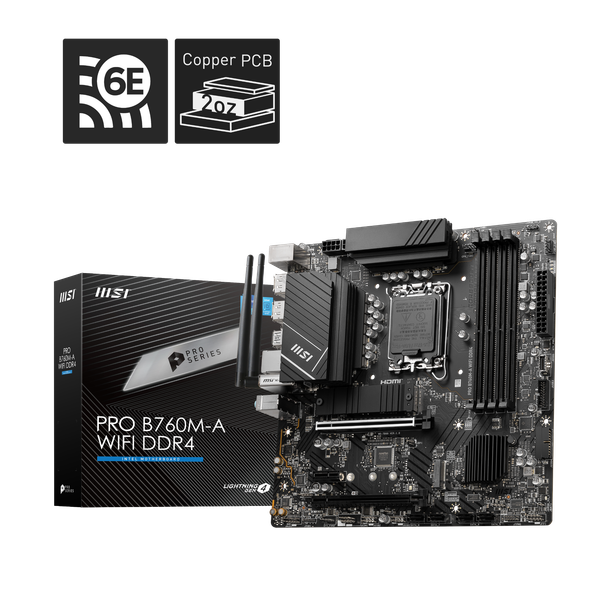 Mainboard MSI PRO B760M-A WIFI DDR4