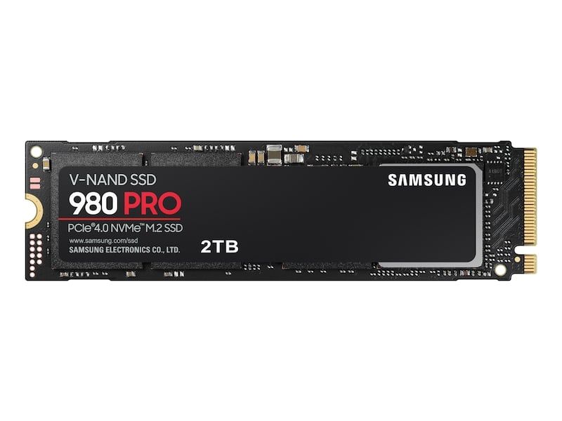 SSD SAMSUNG 980 PRO 2TB M.2 NVMe PCIe Gen4x4 - MZ-V8P2T0BW