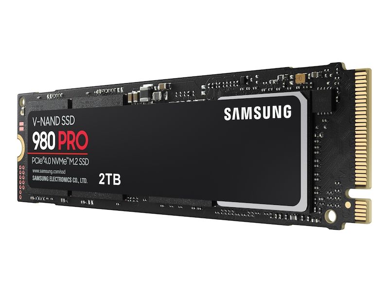 SSD SAMSUNG 980 PRO 2TB M.2 NVMe PCIe Gen4x4 - MZ-V8P2T0BW