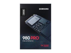 SSD SAMSUNG 980 PRO 500GB M.2 NVMe PCIe Gen4x4 - MZ-V8P500BW