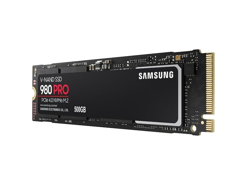 SSD SAMSUNG 980 PRO 500GB M.2 NVMe PCIe Gen4x4 - MZ-V8P500BW