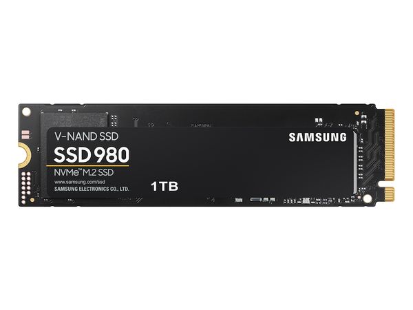 SSD SAMSUNG 980 1TB M.2 NVMe PCIe Gen3x4 - MZ-V8V1T0BW