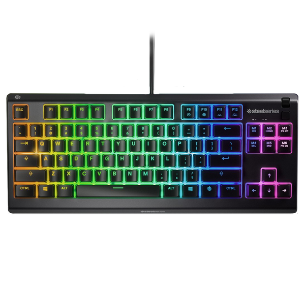 Bàn phím Gaming Steelseries Apex 3 TKL RGB Water Resistant Whisper-Quiet Switches Gaming