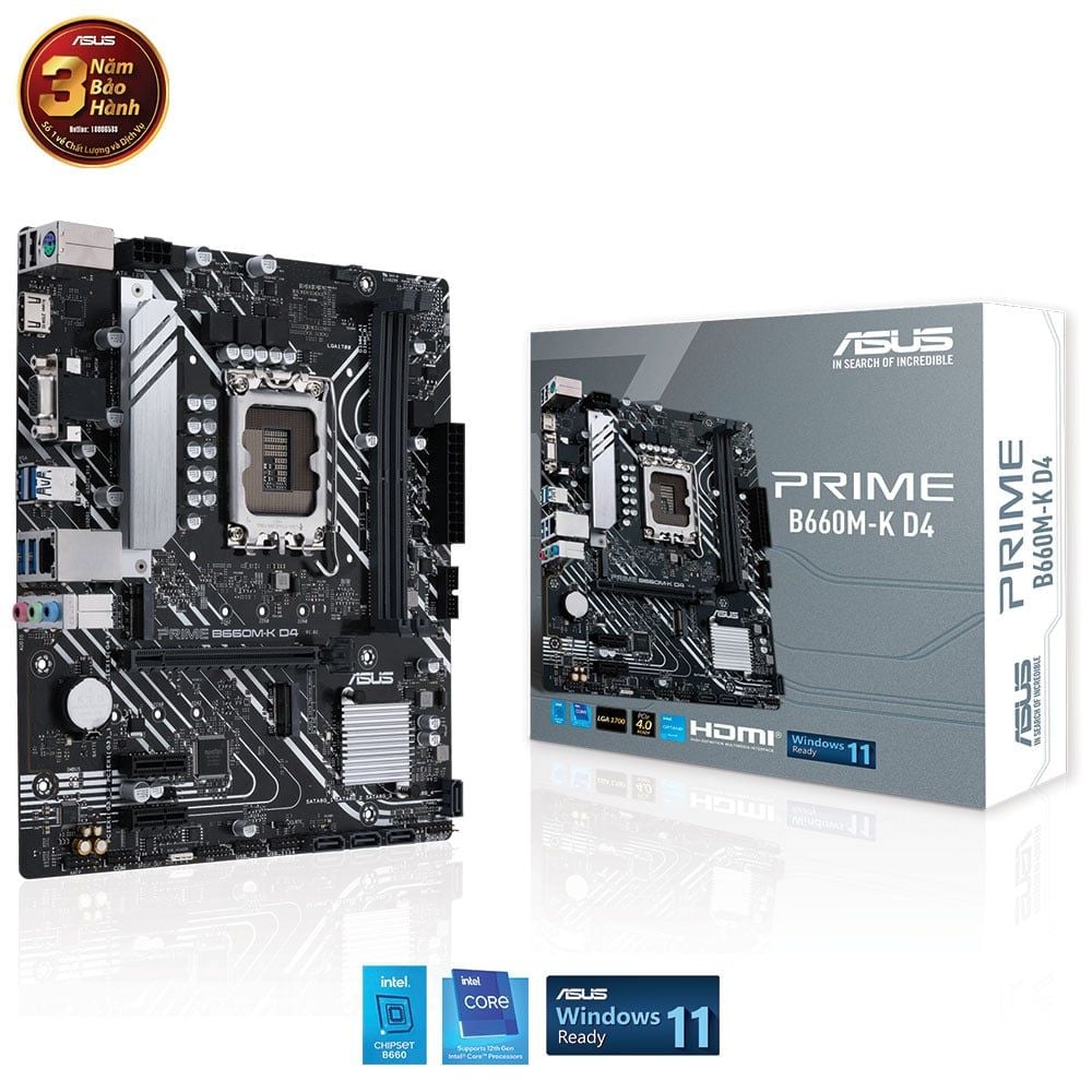 Mainboard ASUS PRIME B660M-K D4