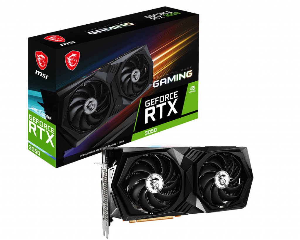 VGA MSI GeForce RTX™ 3050 Gaming X 8G