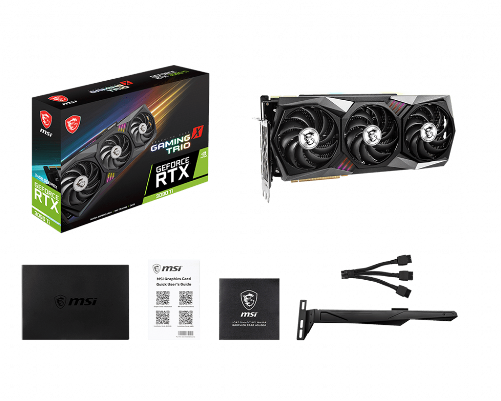 VGA MSI GeForce RTX 3090 Ti GAMING X TRIO 24G