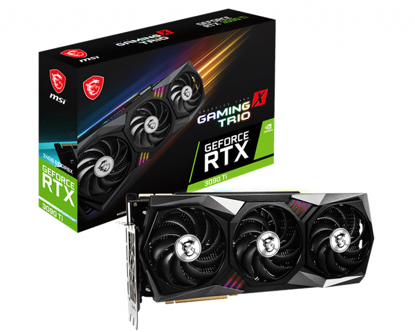 VGA MSI GeForce RTX 3090 Ti GAMING X TRIO 24G