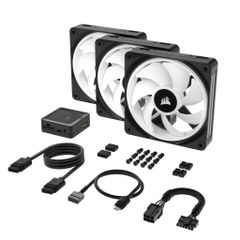 Fan Corsair iCUE LINK QX120 RGB 120mm PWM Starter Kit with iCUE LINK System Hub