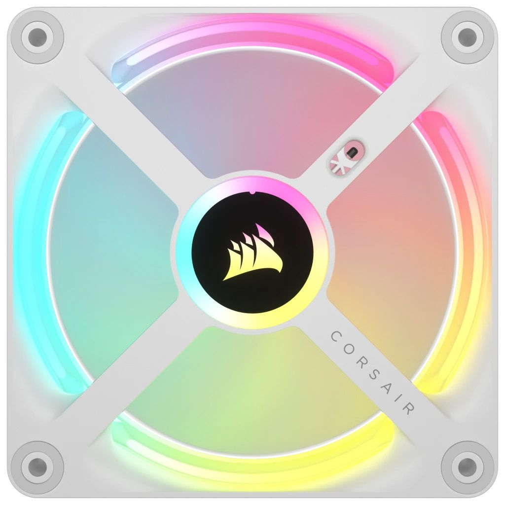 Fan Corsair iCUE LINK QX120 RGB 120mm PWM Starter Kit with iCUE LINK System Hub