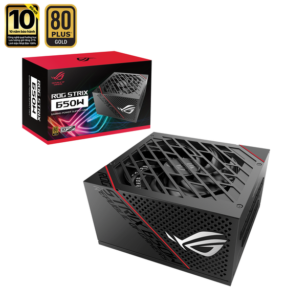 Nguồn máy tính ASUS ROG Strix 650W 80 Plus GOLD