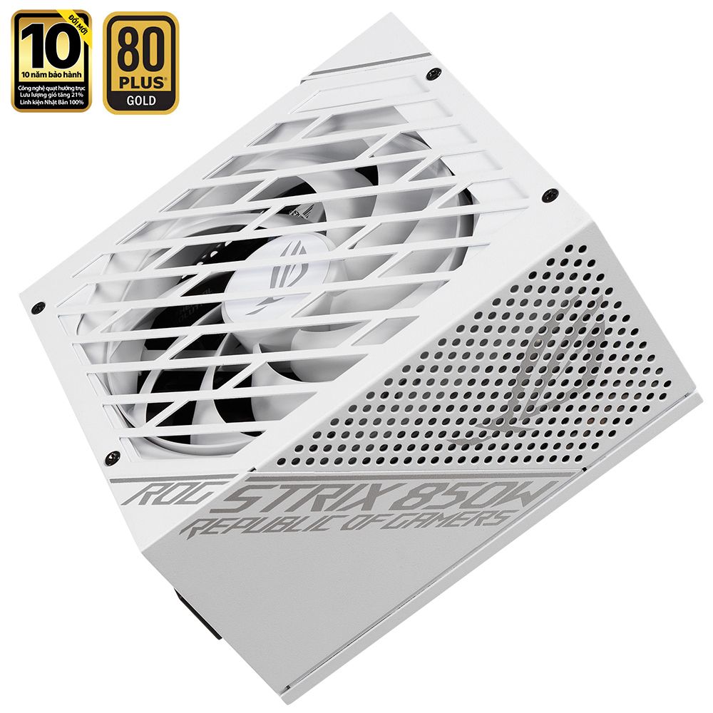 Nguồn máy tính ASUS ROG Strix 850W 80 Plus GOLD WHITE Edition