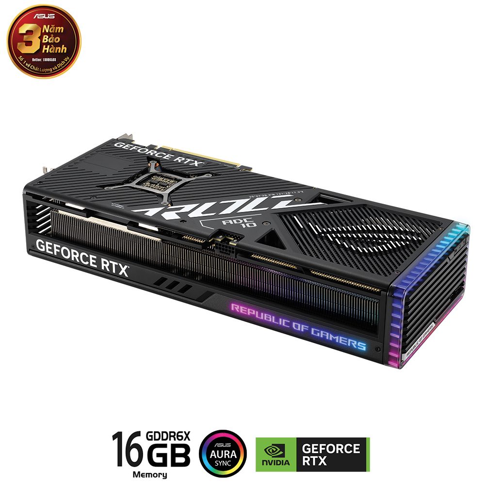 VGA ASUS ROG Strix GeForce RTX™ 4080 16GB GDDR6X