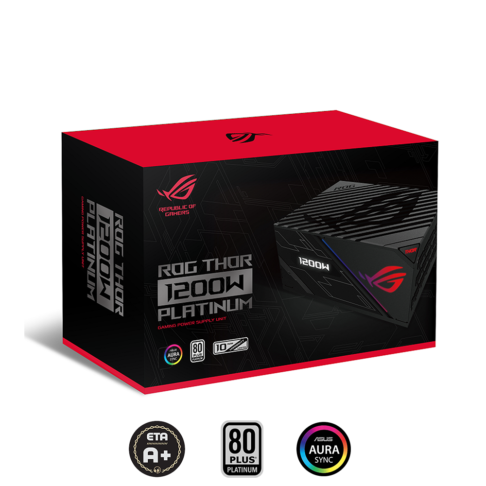 Nguồn máy tính ASUS ROG Thor 1200W 80 Plus PLATINUM