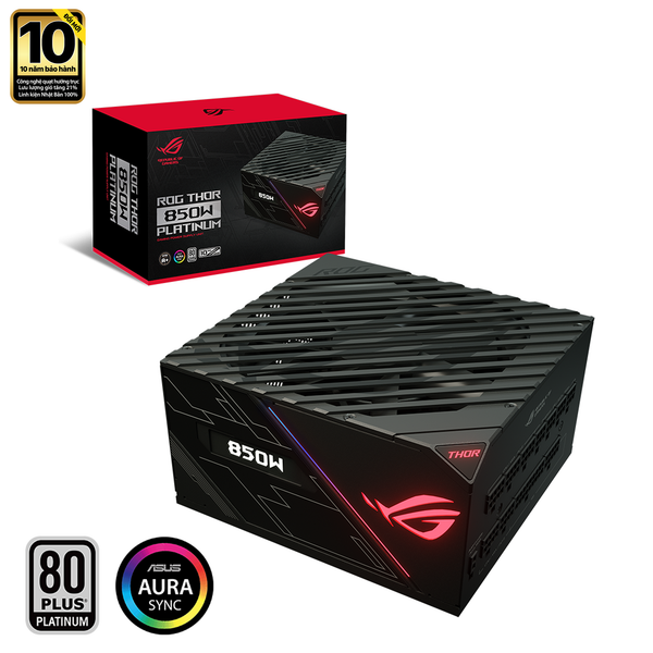 Nguồn máy tính ASUS ROG Thor 850W 80 Plus PLATINUM