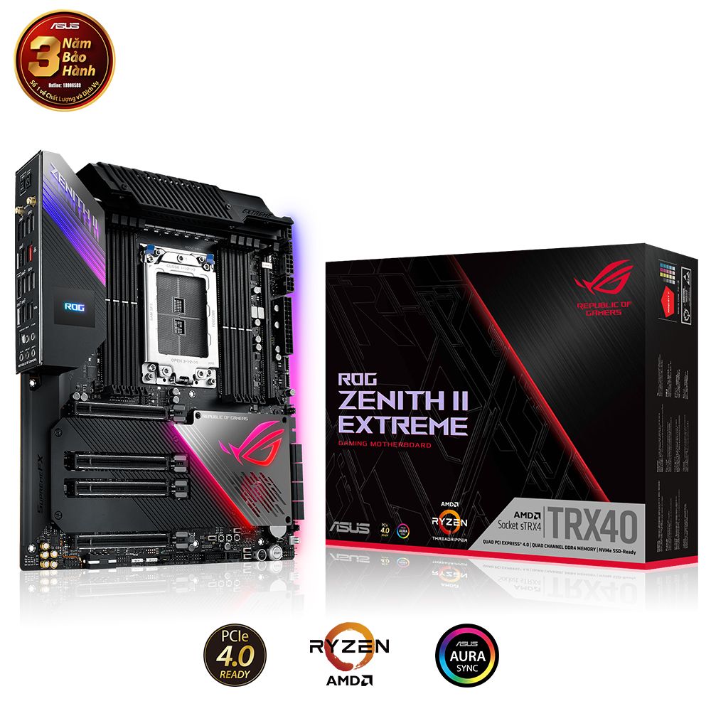 Mainboard ASUS ROG ZENITH II EXTREME TRX40