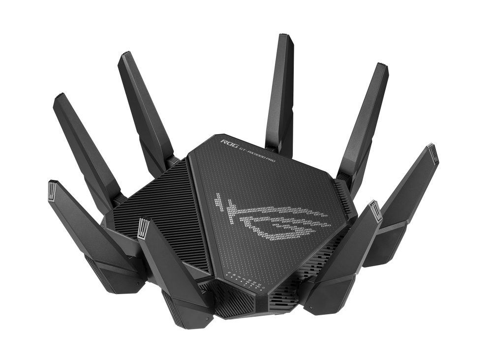 ASUS ROG Rapture GT-AX11000 PRO Tri-Band WiFi 6 10G Port Gaming Router – 1148+4804+4804Mbps, WIFI6, AiMesh