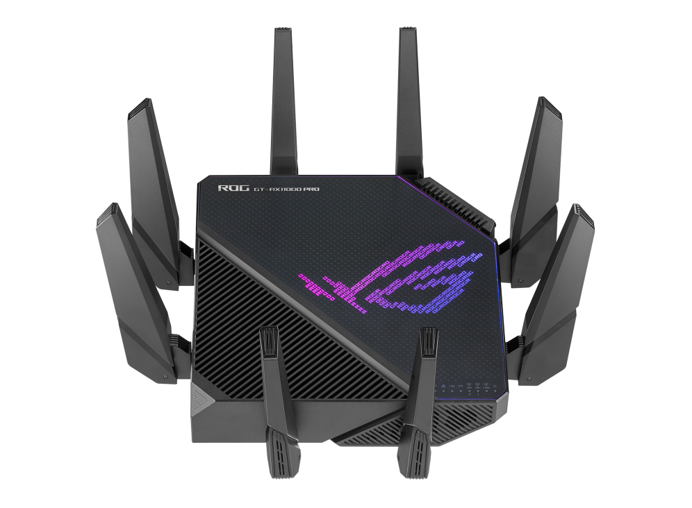 ASUS ROG Rapture GT-AX11000 PRO Tri-Band WiFi 6 10G Port Gaming Router – 1148+4804+4804Mbps, WIFI6, AiMesh