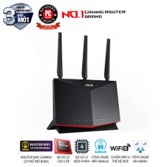 ASUS RT-AX86U Pro Chuẩn AX5700 Dual Band WiFi 6 Extendable Gaming Router