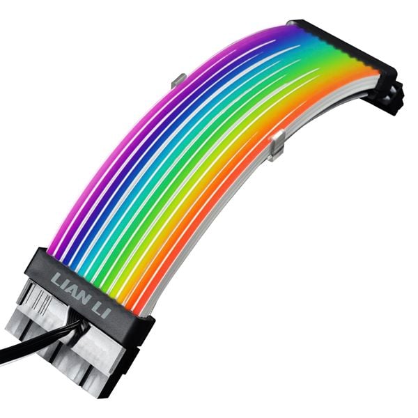 Lian Li Strimer Plus RGB Cable – 1×24-Pin, 3×8-Pin, ARGB Controller Included