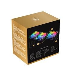 Fan Xigmatek Alpha Starlink Ultra RGB - Black