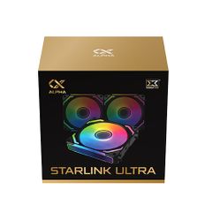 Fan Xigmatek Alpha Starlink Ultra RGB - Black