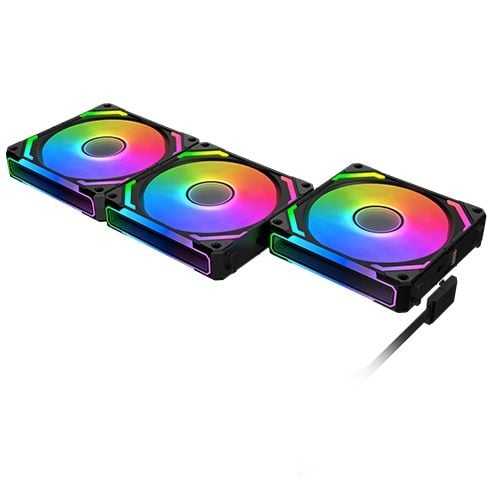 Fan Xigmatek Alpha Starlink Ultra RGB - Black