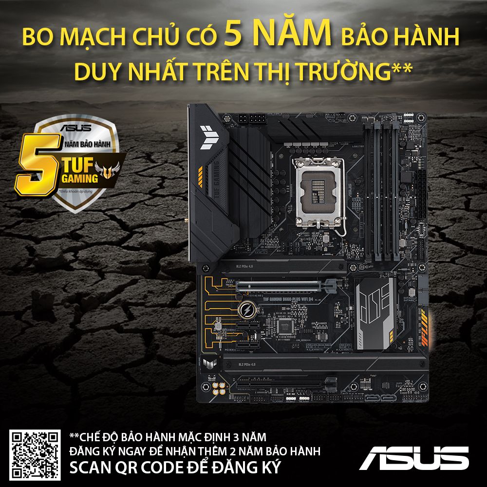 Mainboard ASUS TUF Gaming B660M-E D4