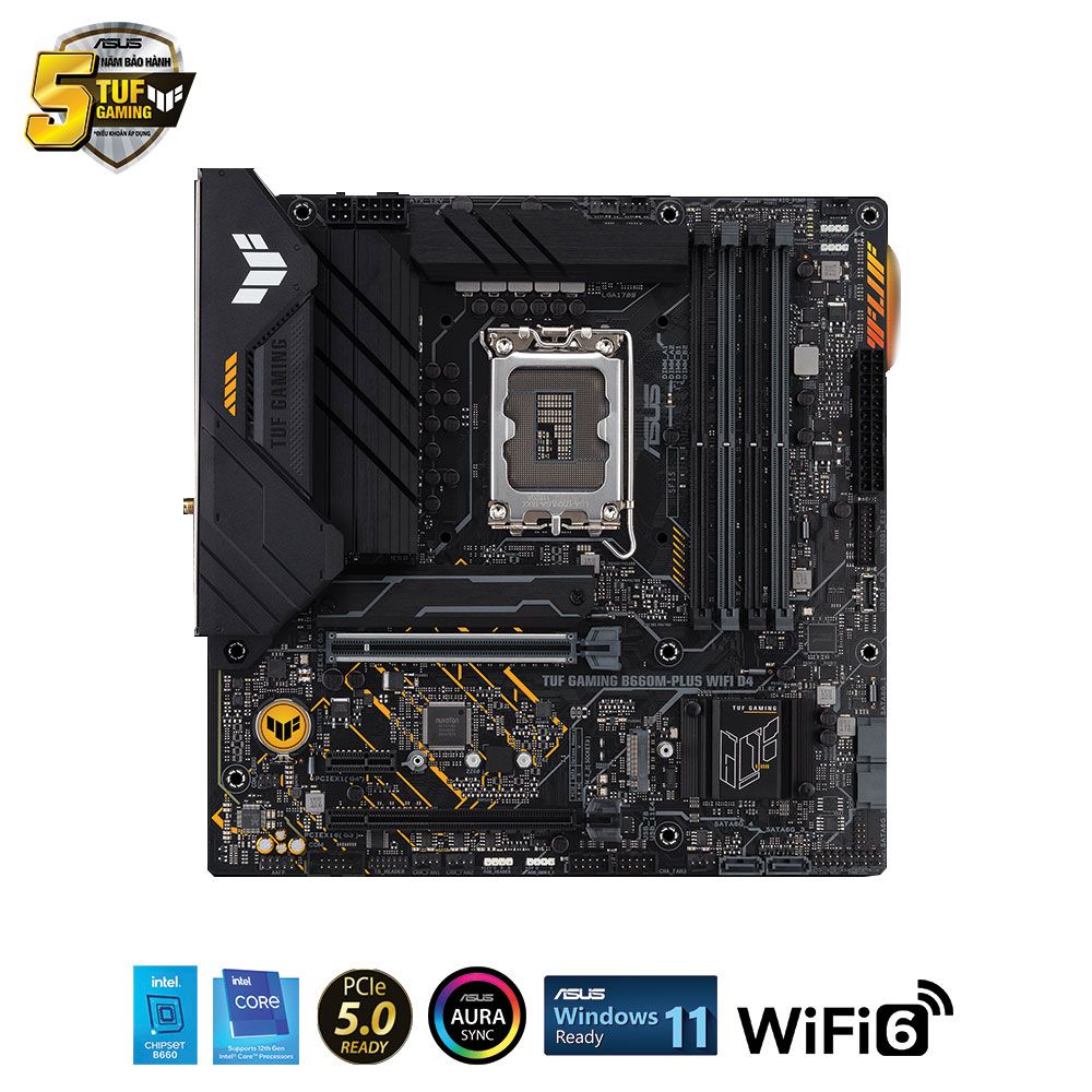 Mainboard ASUS TUF Gaming B660M-PLUS WIFI D4