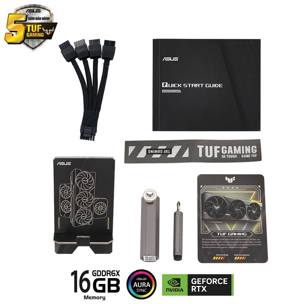 VGA  ASUS TUF Gaming GeForce RTX™ 4080 16GB GDDR6X