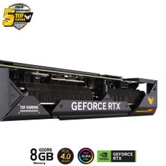 VGA ASUS TUF Gaming GeForce RTX™ 4060 Ti 8GB GDDR6