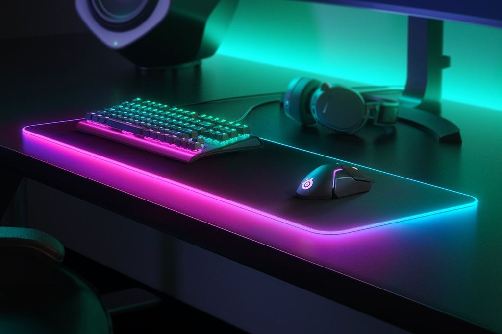 Pad chuột SteelSeries QCK Prism Cloth - XL (RGB)
