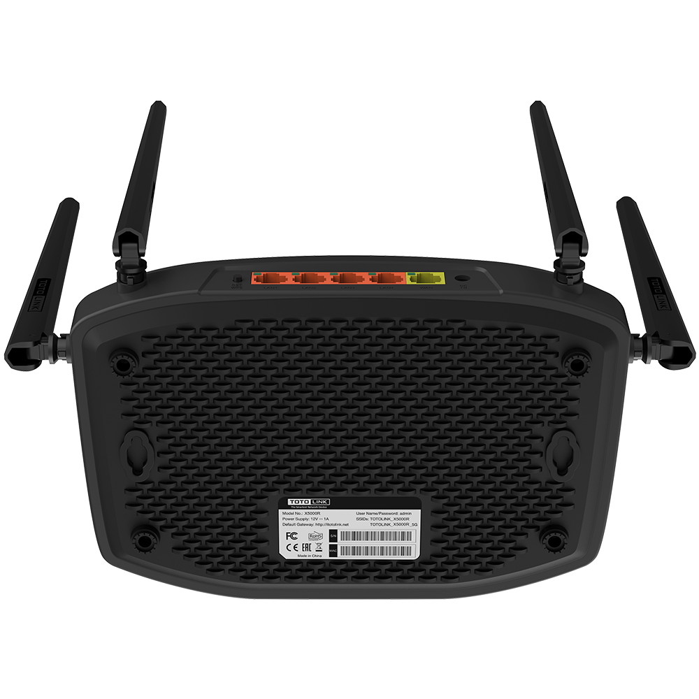 TOTOLINK X5000R - Router Wi-Fi 6 băng tần kép Gigabit AX1800