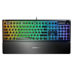 Bàn phím Gaming SteelSeries APEX 3 RGB Water Resistant Whisper-Quiet Switches Gaming