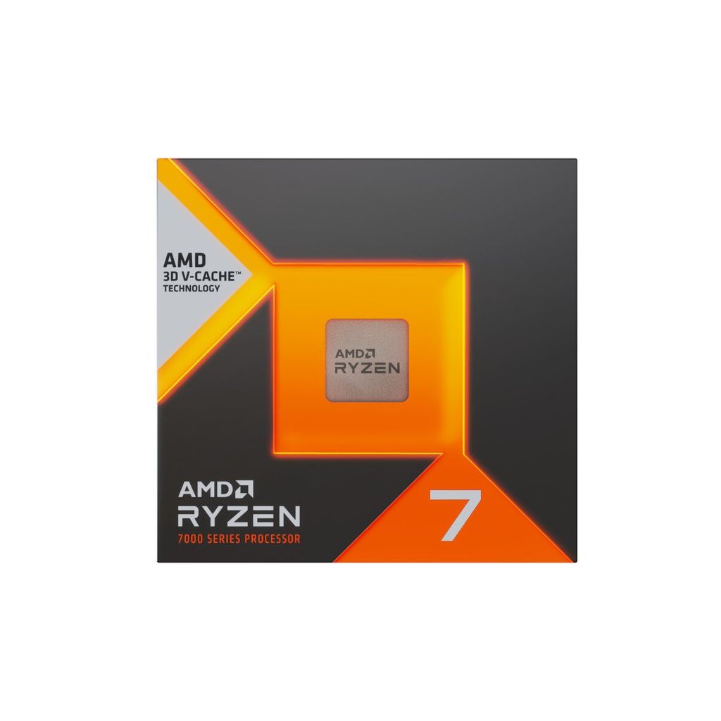 CPU AMD Ryzen 7 7800X3D (4.2Ghz up to 5.0Ghz/105MB/8 cores 16 threads/120W/Socket AM5)