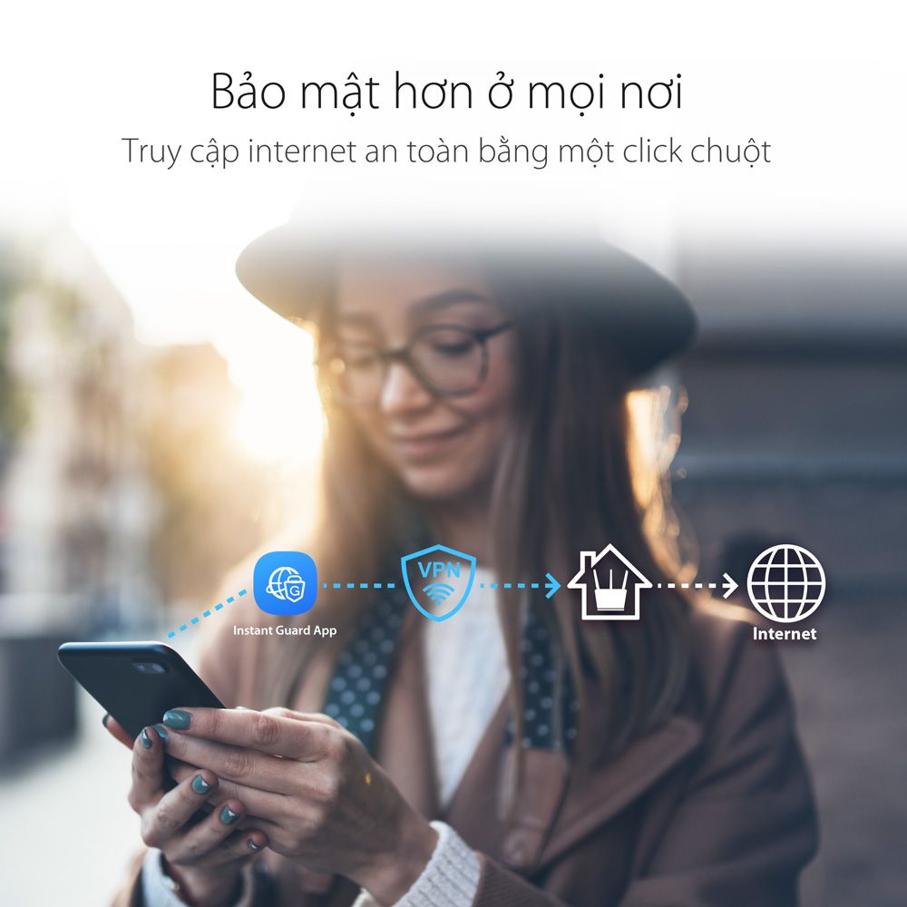 ASUS ZenWiFi Router XD6S (W-2-PK) chuẩn AX5400