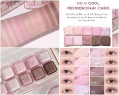 Màu Mắt 10 ô Lilybyred Mood Keyboard Liquid Club - Đủ Màu  + Cheese Plate Mood Keyboard Màu 06 +  Love Call Mood Keyboard Màu 07,08