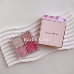 Phấn Bắt Sáng 4 Ô Wakemake Glow Contouring Highlighter Palette 7.8g