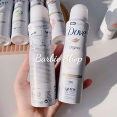Xịt Khử Mùi Dove Go Fesh 150ml - 250ml
