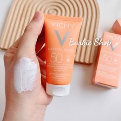 Kem Chống Nắng Chống Ô Nhiễm Bụi Kiềm Dầu & Giảm Thâm Nám Vichy Capital Soleil Mattifying 3In1 SPF50+