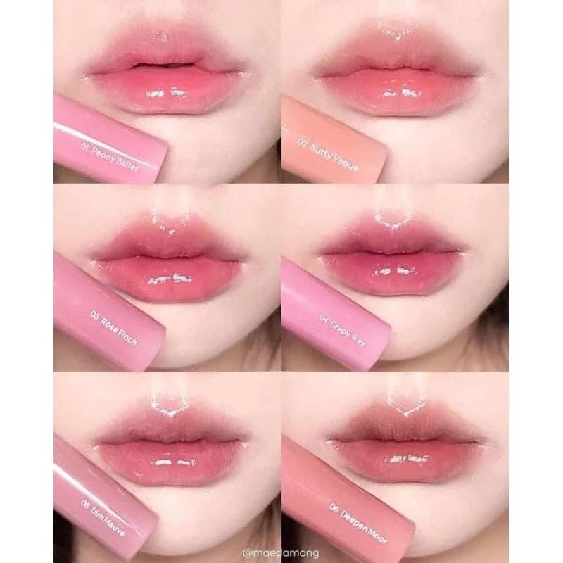 Son Tint Bóng Romand Glasting Water Gloss + Color Gloss 4g