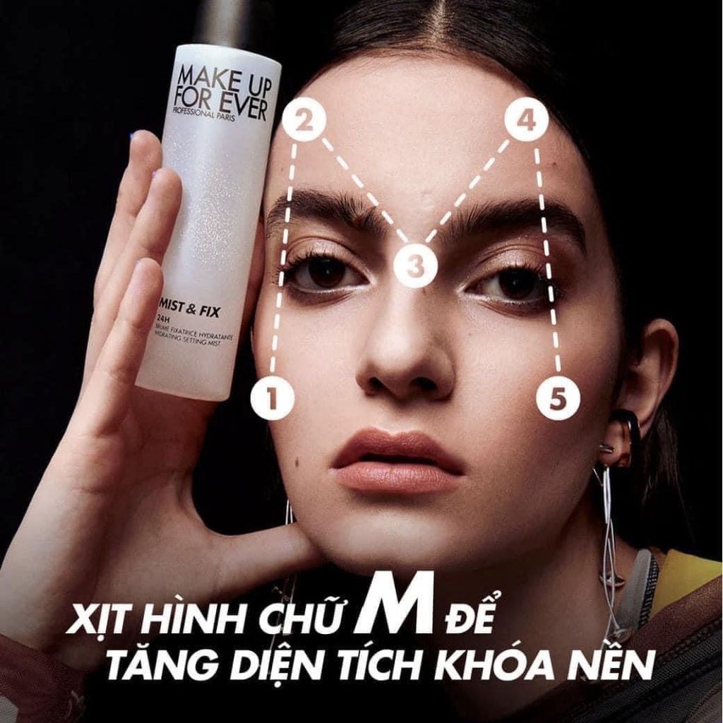 Xịt Khóa Nền Lâu Trôi Makeup For Ever Mist