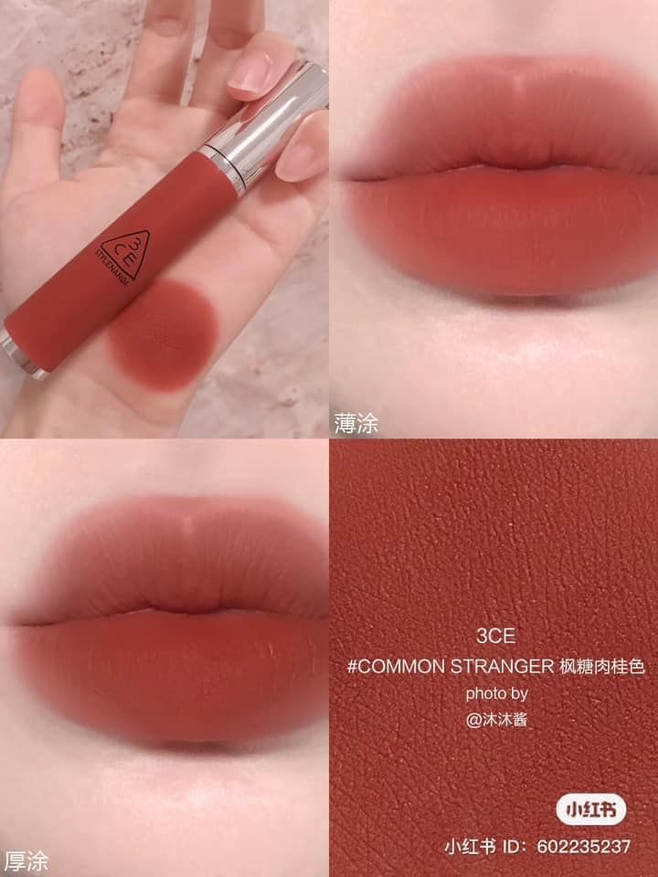 [Mẫu Mới] Son Kem 3CE Hazy Lip Clay ( #No Regrets )